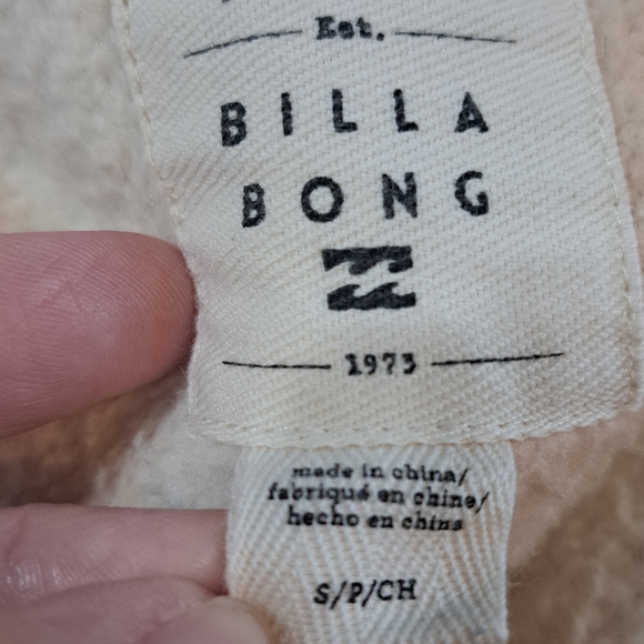 BillaBong Sherpa Jacket - Picture 3 of 3